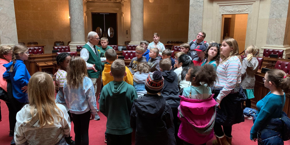 Field trip to State Capitol
