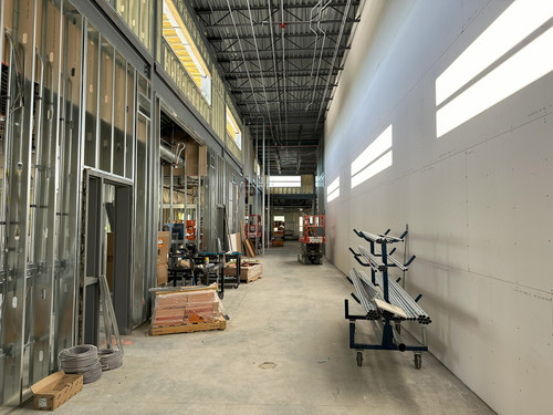 Ixonia Elementary Interior Construction Progress Photo