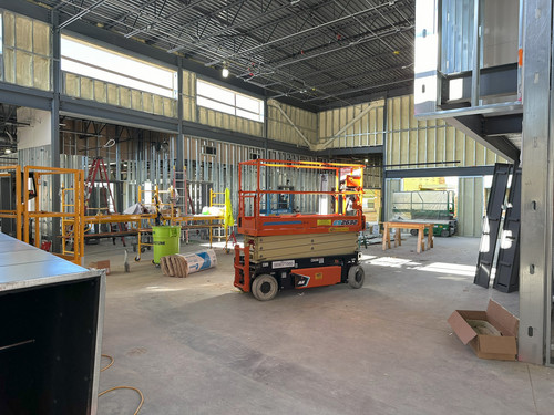 Ixonia Elementary Interior Construction Progress Photo